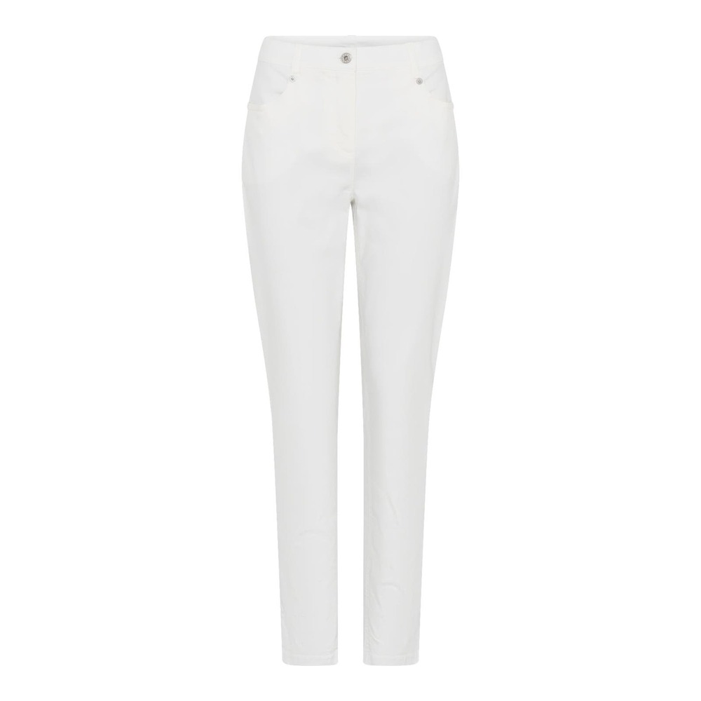 i'CONA Women's White Skinny Jeans Size 12 Cropped NWT
